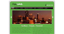 Desktop Screenshot of dixielabels.com